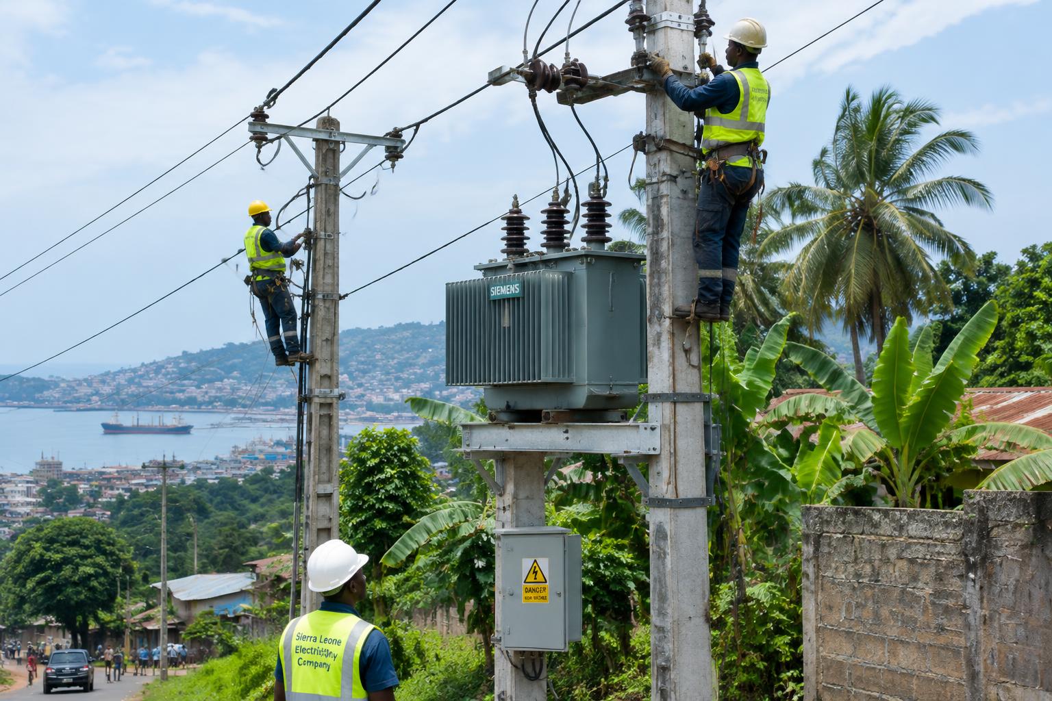 MV/LV Supply Network, Sierra Leone